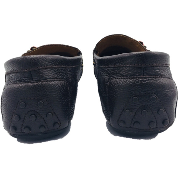 Polo Ralph Lauren Willem Brown Driving Loafers 15D - Picture 7 of 8